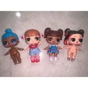Bundle of 4 LOL Surprise Dolls - Confetti Pop